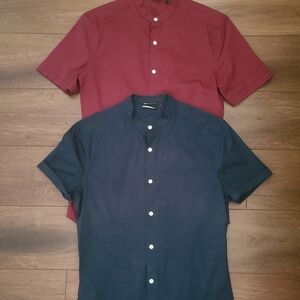 2 Asos mens sz small dress shirts